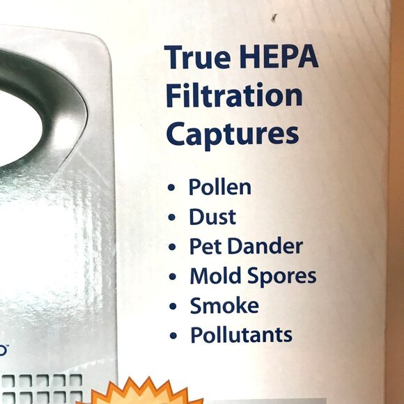 Allergy Pro Professional Air Purifier With True HEPA Filtration - Captures Polle - Picture 3 of 15